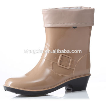 de invierno cubre zapatos de vestir botas vaqueras para mujer | B-815